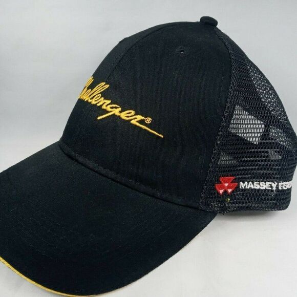 Trucker Cap Hat Industrial Challenger BLK/Yellow - Picture 8 of 12